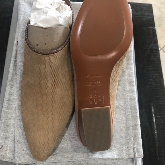 NWB Aquatalia suede mule - Picture 4 of 7